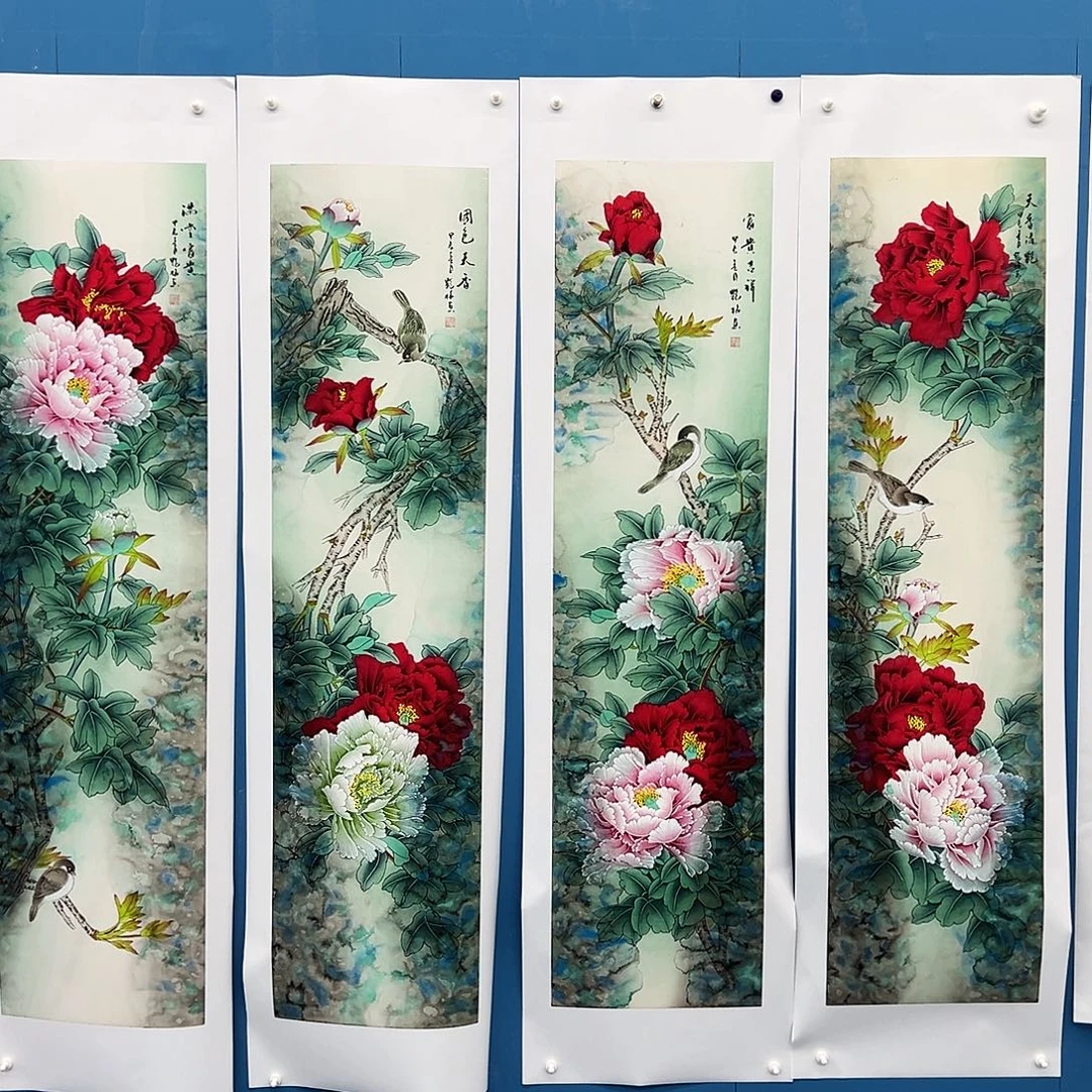 国画纯手绘作品欣赏