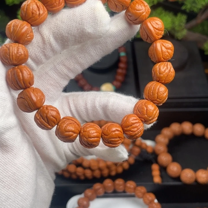 吊坠桃核精品单圈