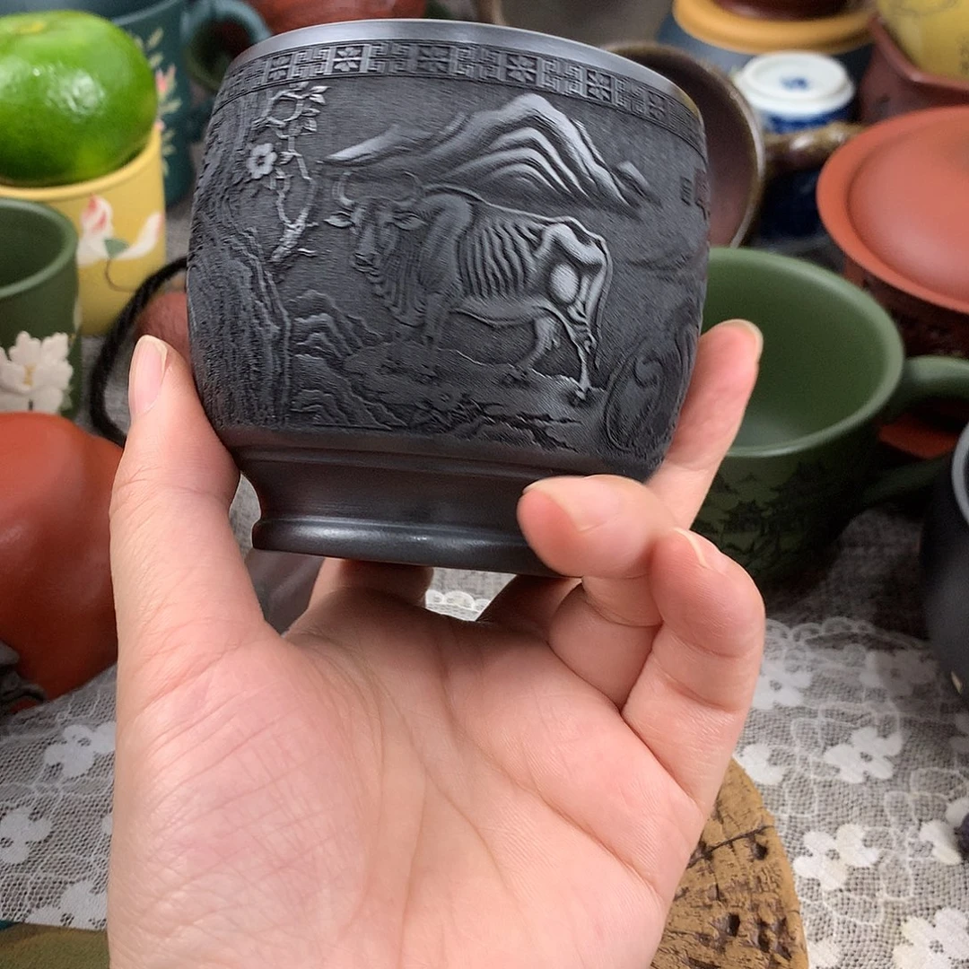 茶杯紫砂高端主人杯