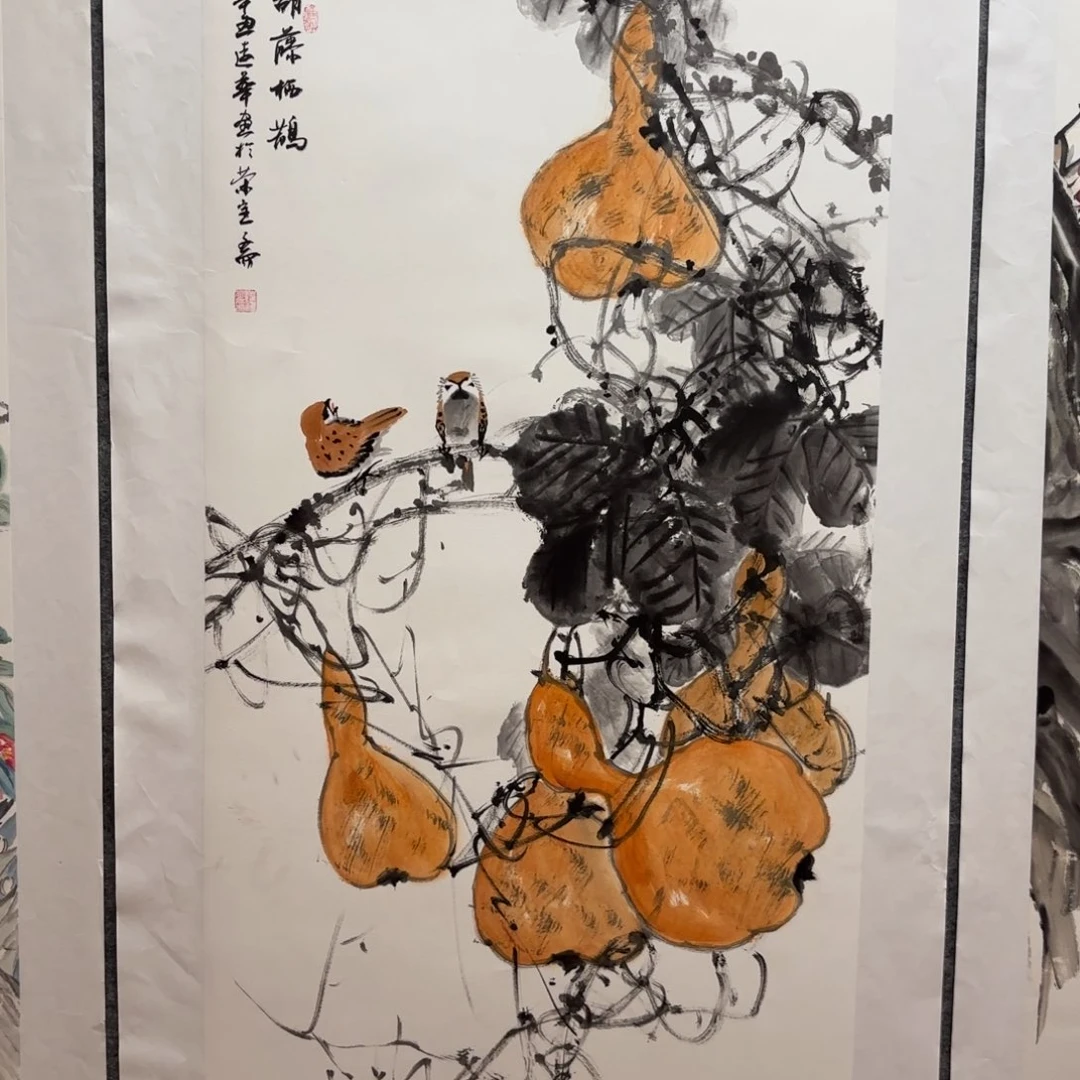国画国画山水精品、花鸟作品