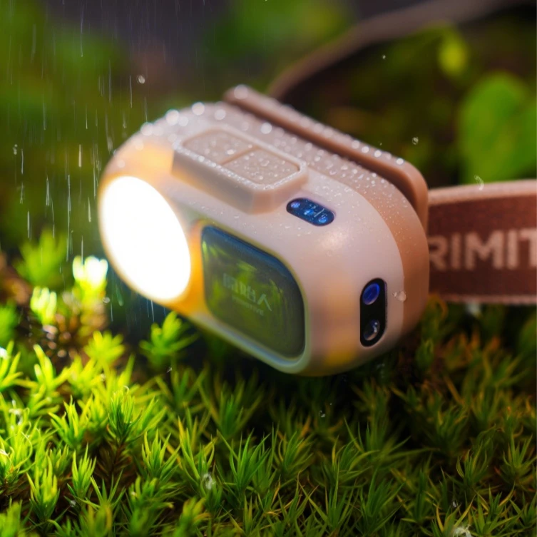 原始人破晓头灯新款强光超亮长续航夜钓充电便携锂电池户外头戴式