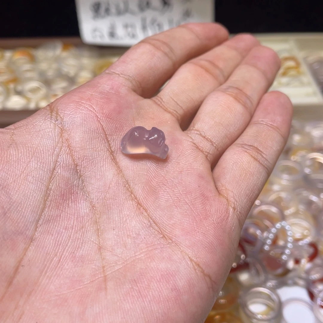 玛瑙/玉髓未镶嵌戒指99猫港19