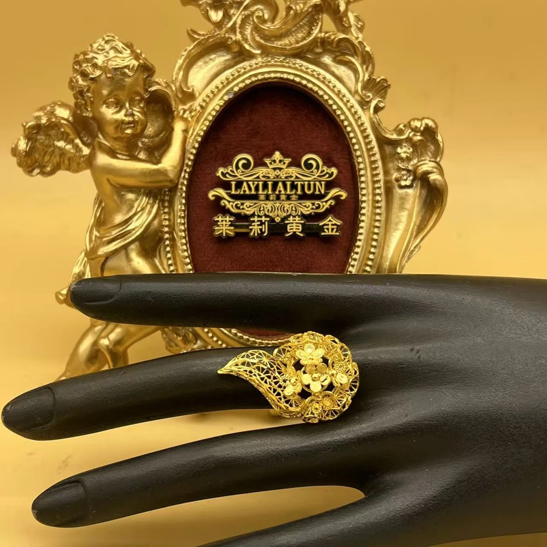 B播 8.42g 足金999 戒指d