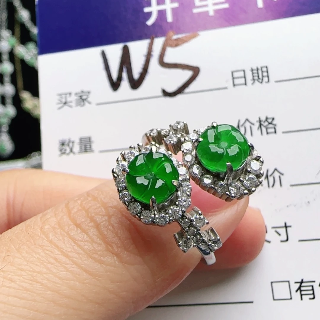 银S925镶嵌手链翡翠