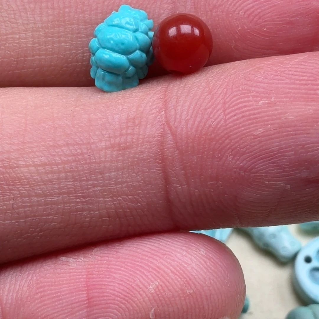南红玛瑙未镶嵌珠宝半成品