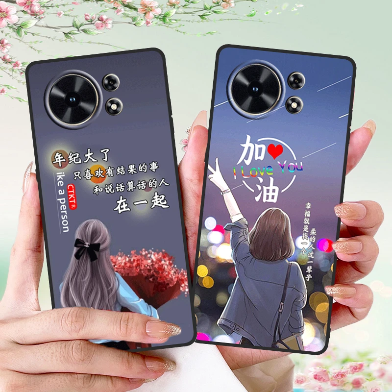 适用华为麦芒40手机壳TYH651M-02网红女新款硅胶全包边磨砂软壳男