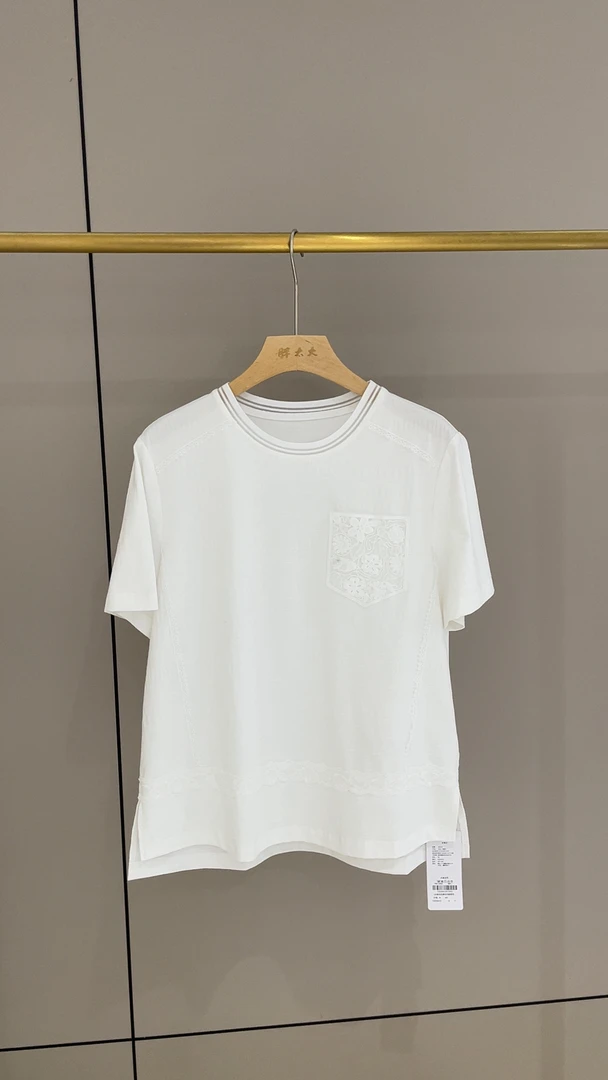 胖太太T恤休闲8410衣长66时尚圆领