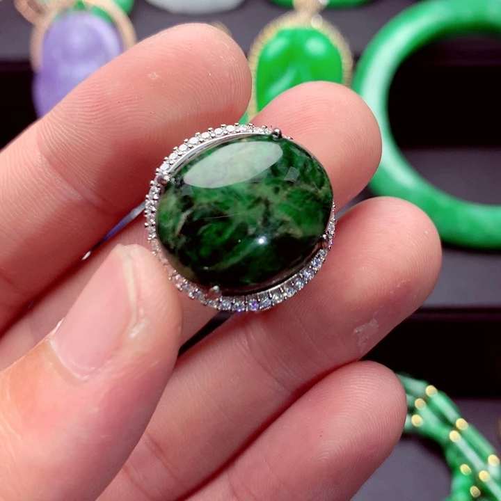 限***版翡翠未镶嵌吊坠(不含链)