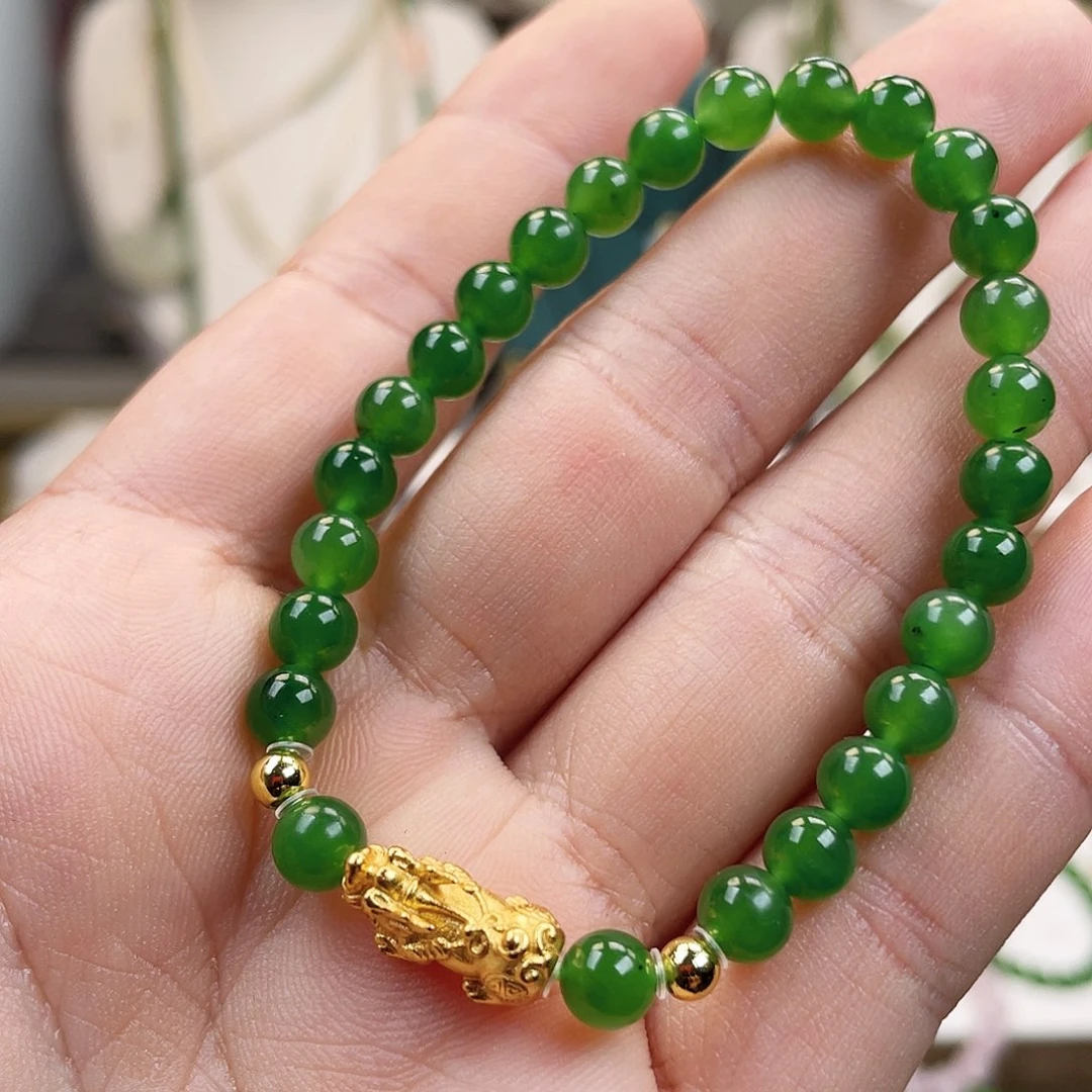 未镶嵌手链和田玉6