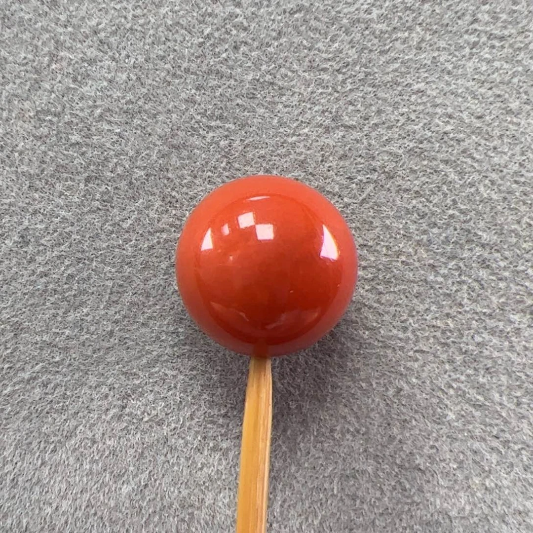 南红玛瑙（满肉单珠12+）未镶嵌