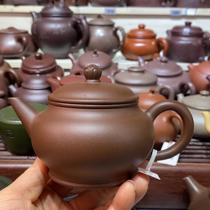 紫砂茶壶微瑕处理一把