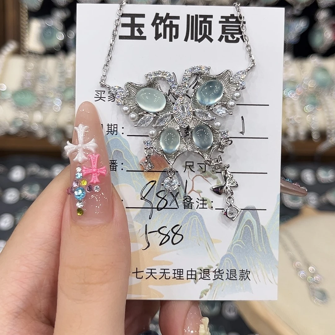 小***徐岫玉银S925镶嵌套链