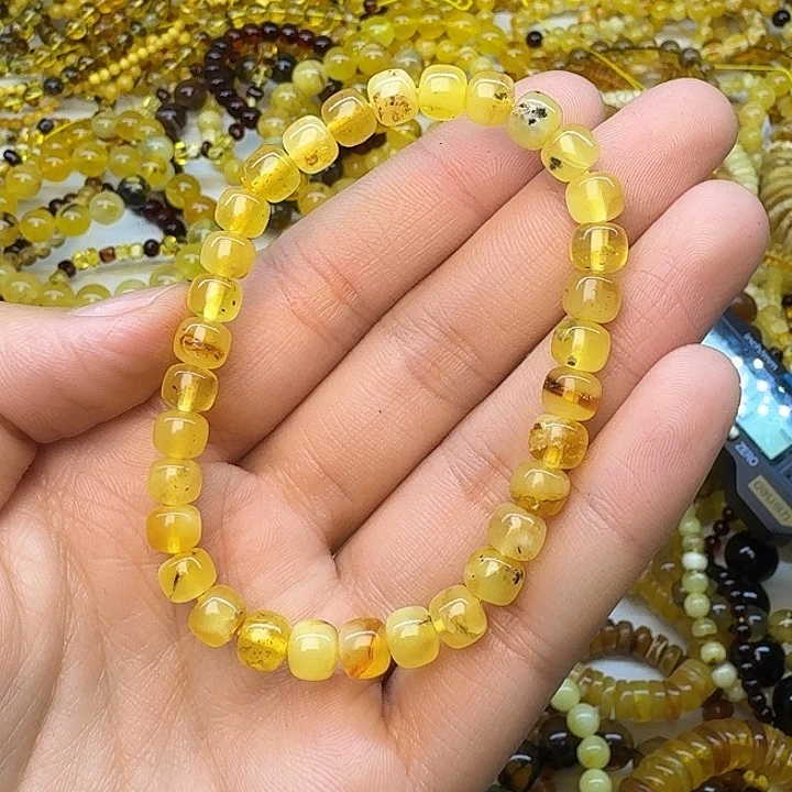 琥珀未镶嵌珠宝奇石