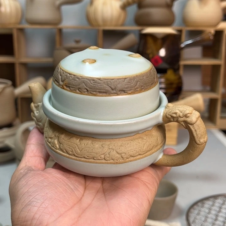 壶老段烧茶器茶具！