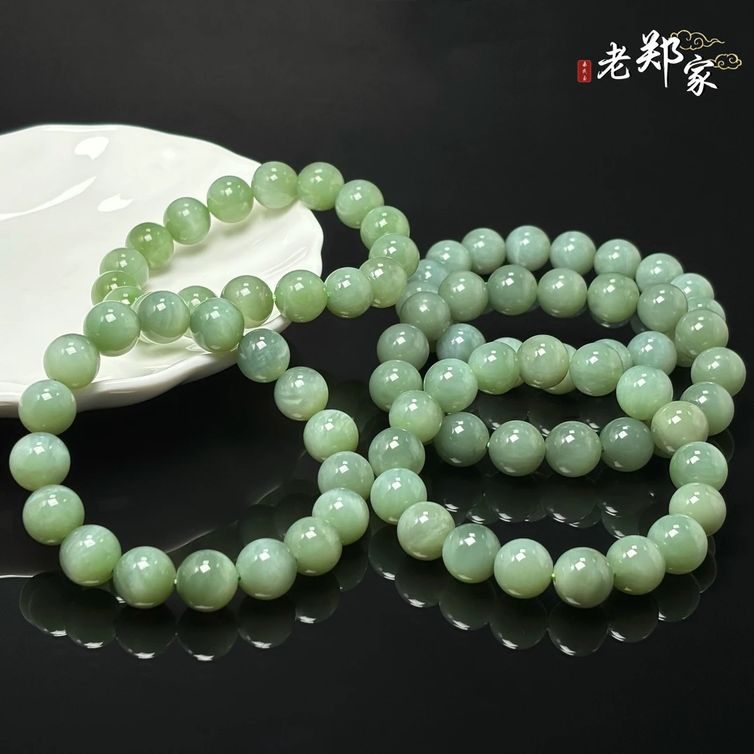 【老郑家】和田玉手串 多样性发1件 约12mm