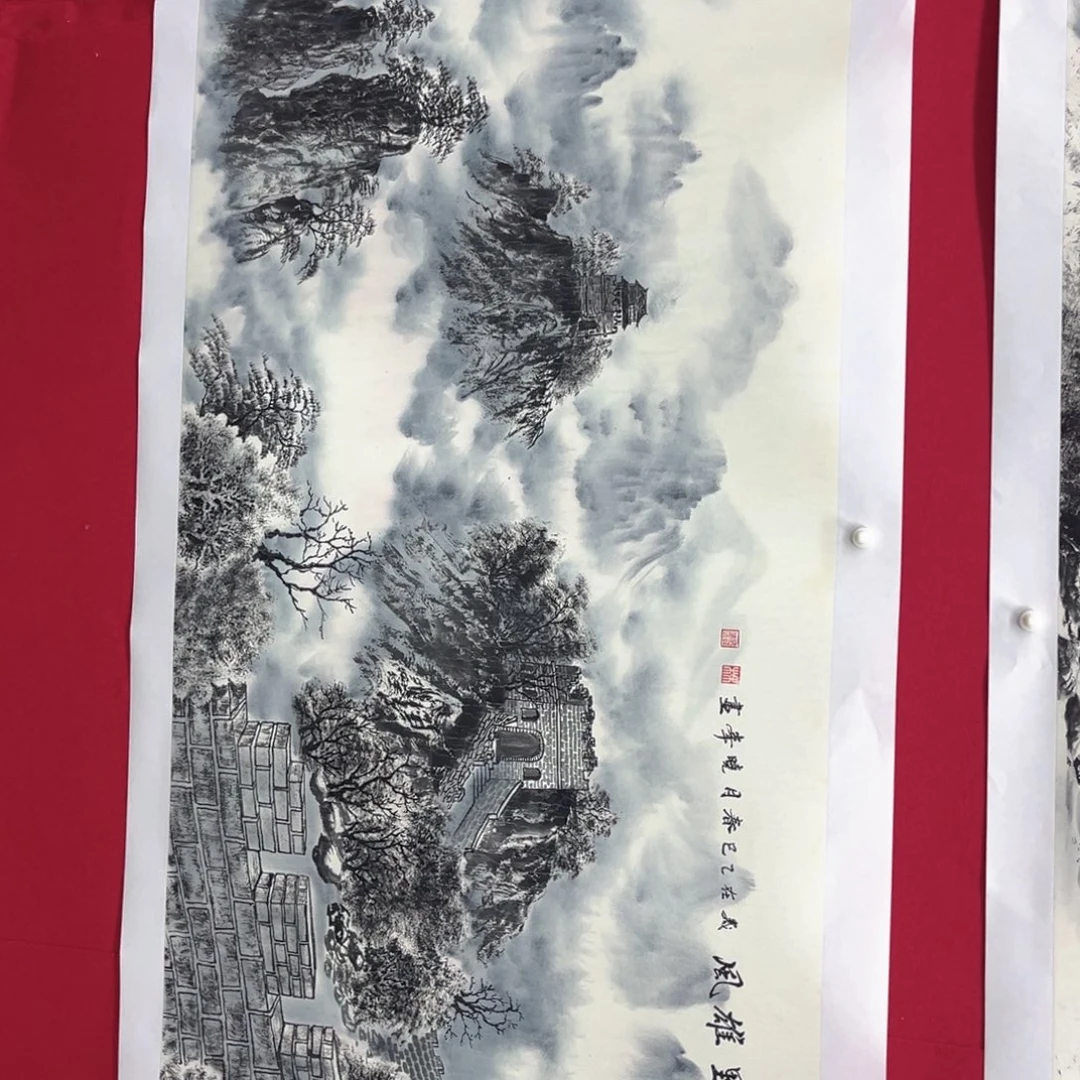 宾***生国画绘画作品多次参加
