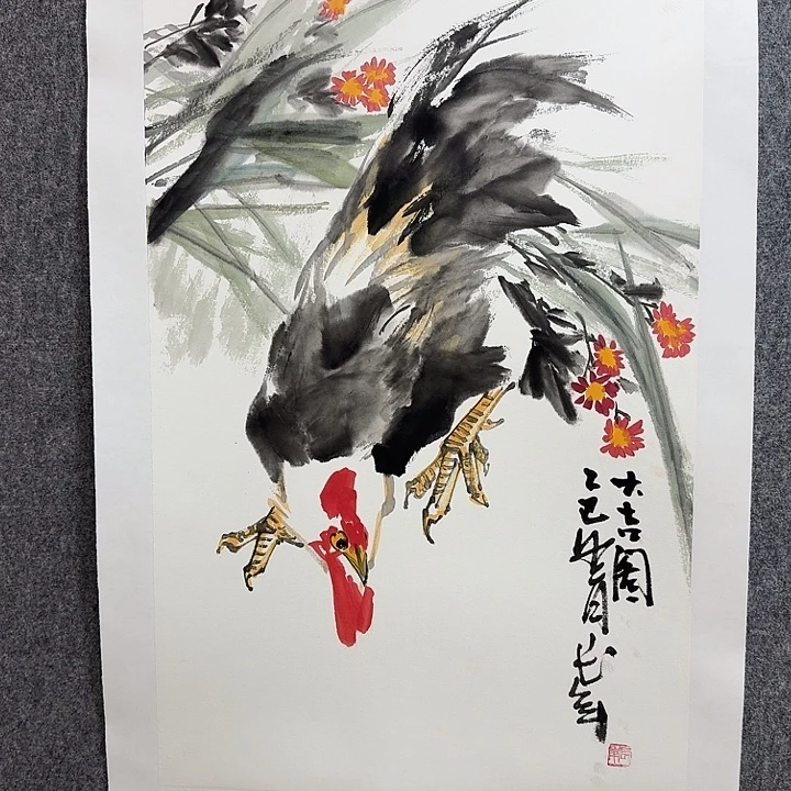 国画长年老师手绘作品