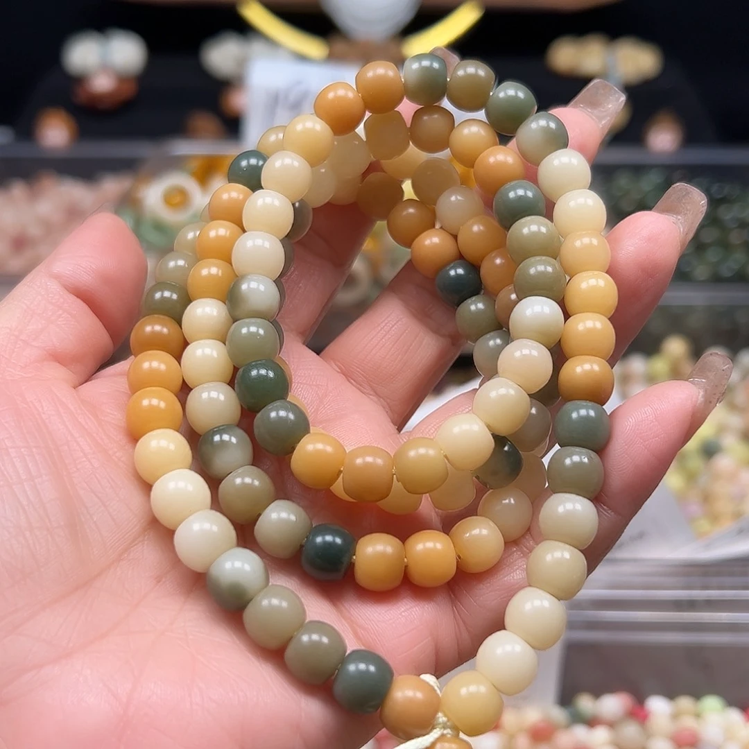 手串菩提根/象牙果卡9多宝敦敦110颗
