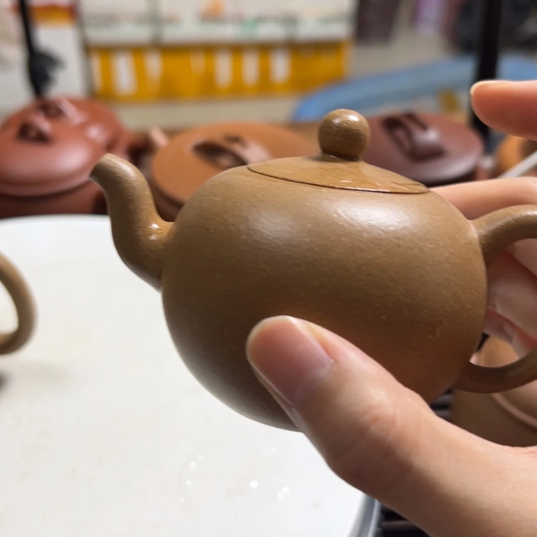 茶壶紫砂老段泥一粒珠150