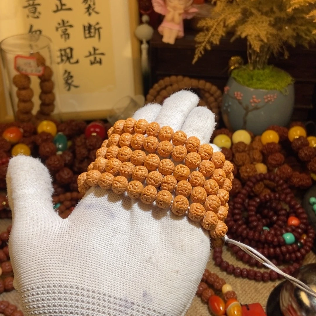 金刚菩提手串怪****s96原籽108素一物一图