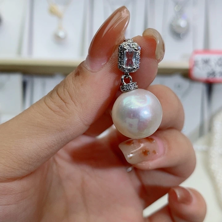 淡水珍珠吊坠(赠链)未镶嵌14➕