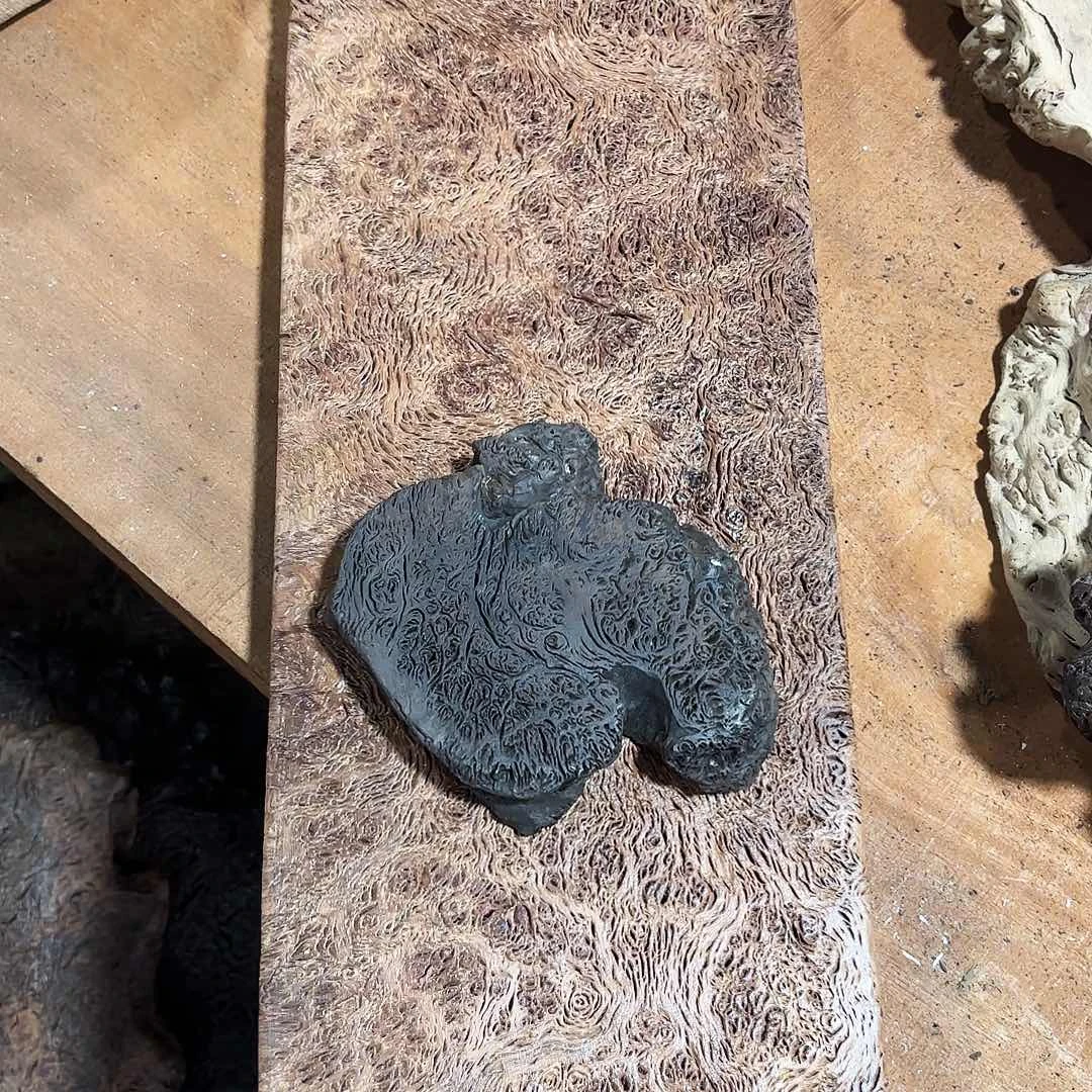 戈***火木铁栎木树瘤精品板