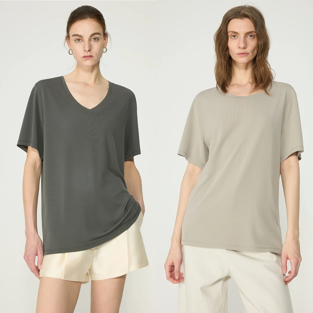 KEIGAN/开间运动户外休闲夏季透气宽松速干圆领T恤舒适健身打底