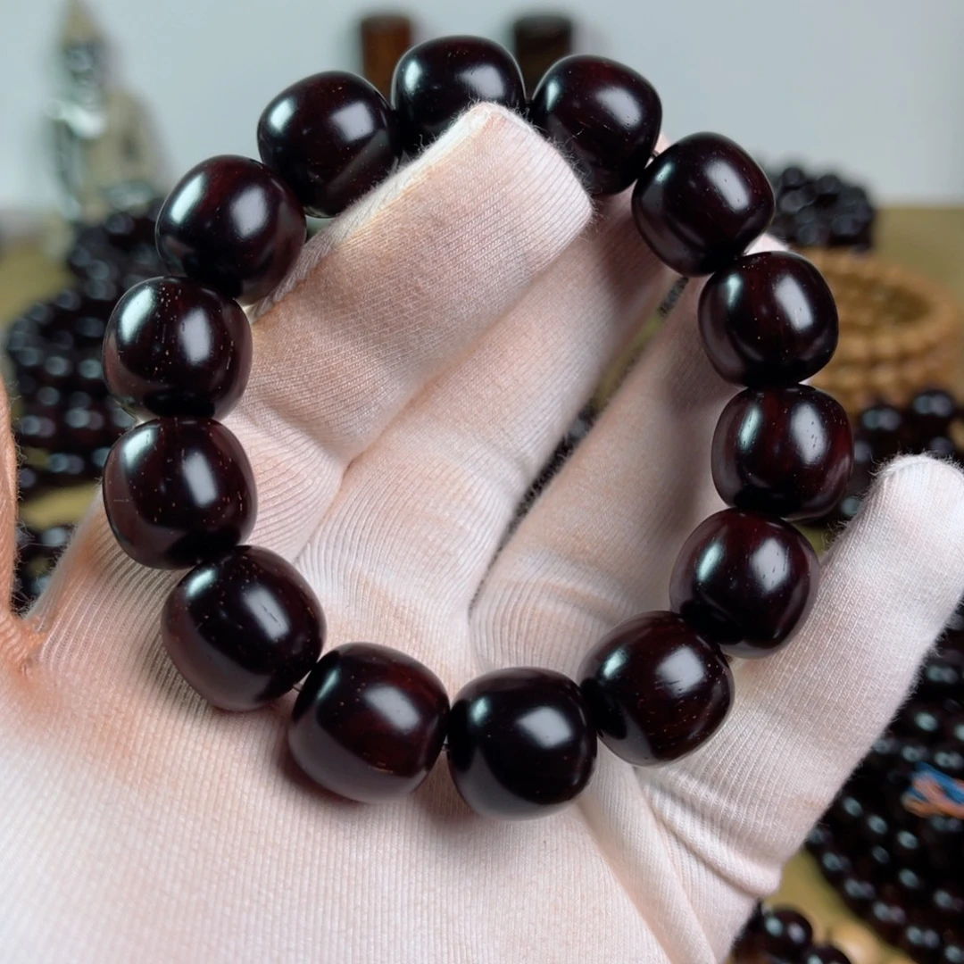 手串/手链小叶紫檀1.5老型多星材质细腻油润