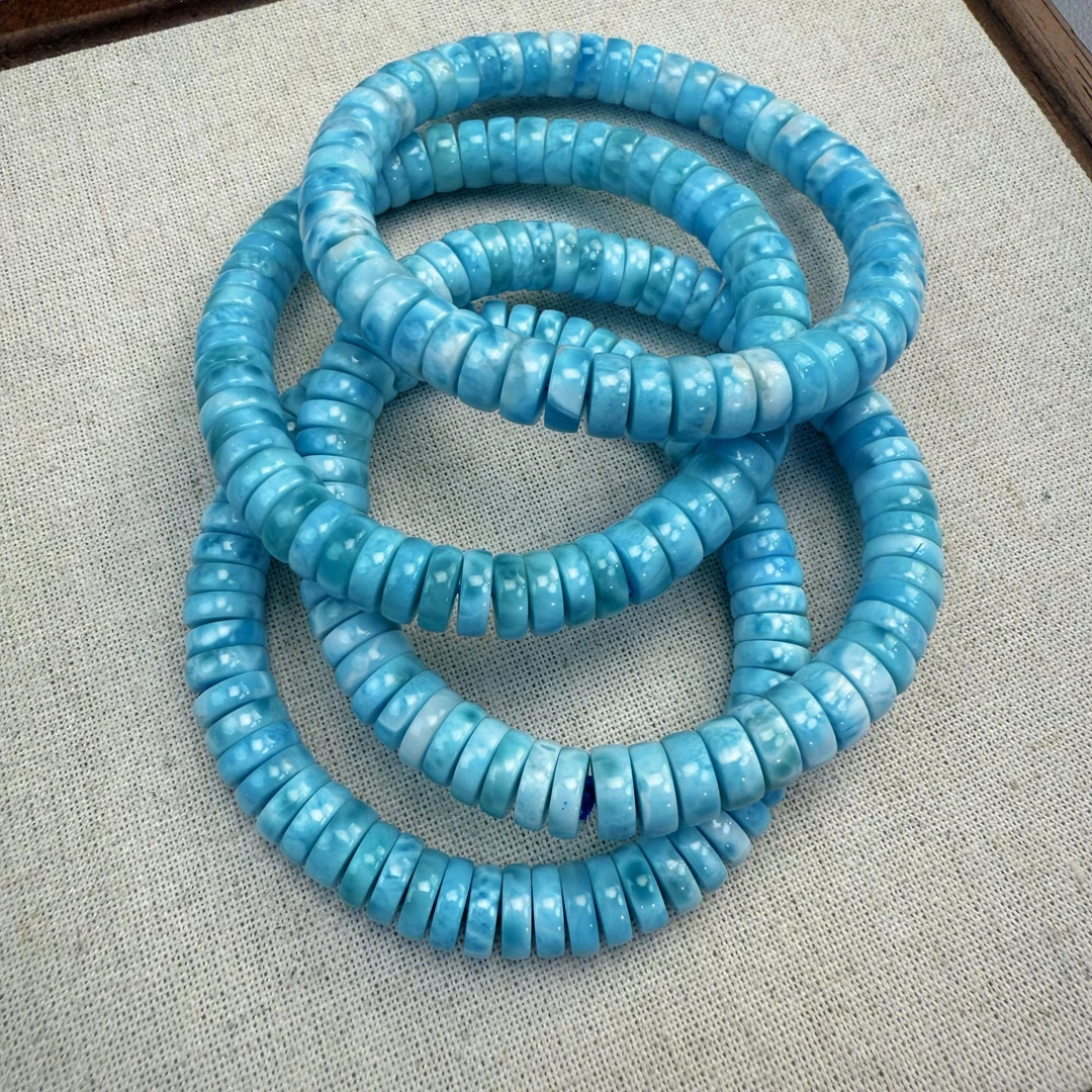 【F801-F810】海纹石散珠DIY设计国风新珠宝文玩