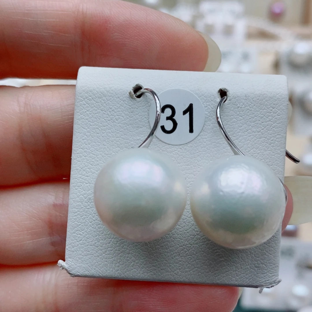 o***u银S925镶嵌淡水珍珠吊坠(赠链)