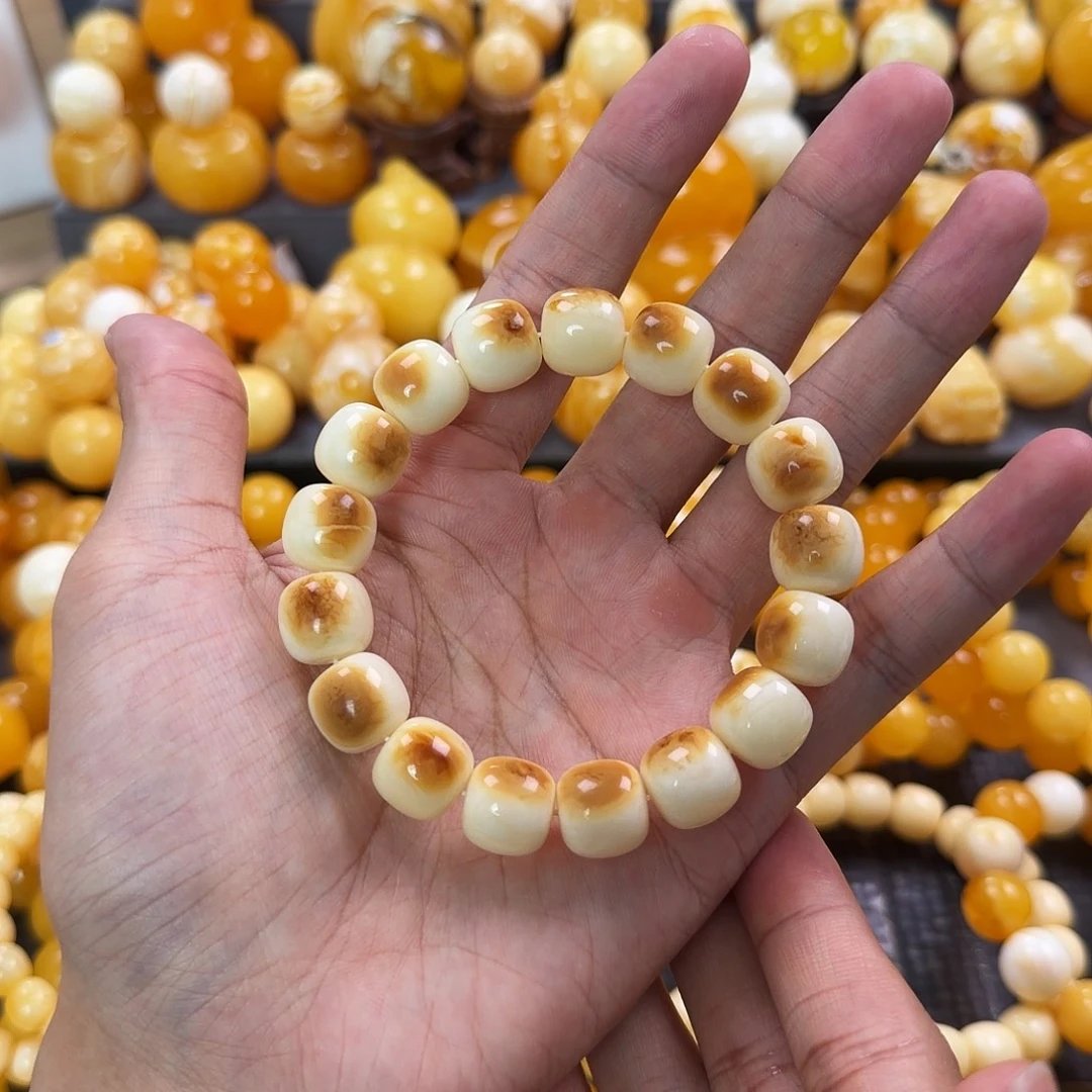 琥珀未镶嵌珠宝奇石13mm同料