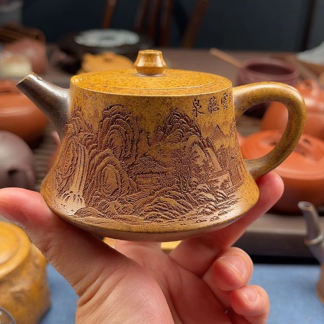 茶壶紫泥宜兴紫砂