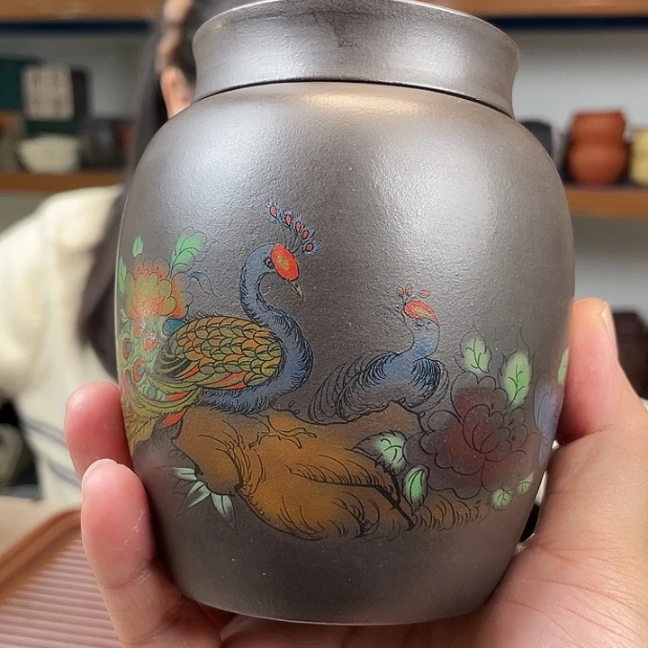 茶杯紫砂太开心了