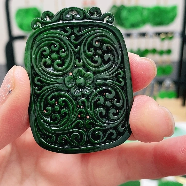 新***婷未镶嵌翡翠耳饰挂件