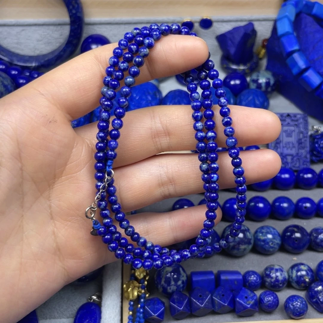 青金石项链4+未镶嵌