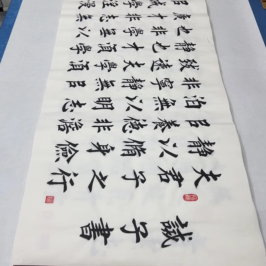 书法纯手写 180✖️48 堵立国老师