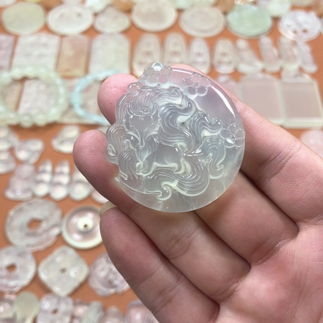 未镶嵌蛇纹石玉多样性随机发一