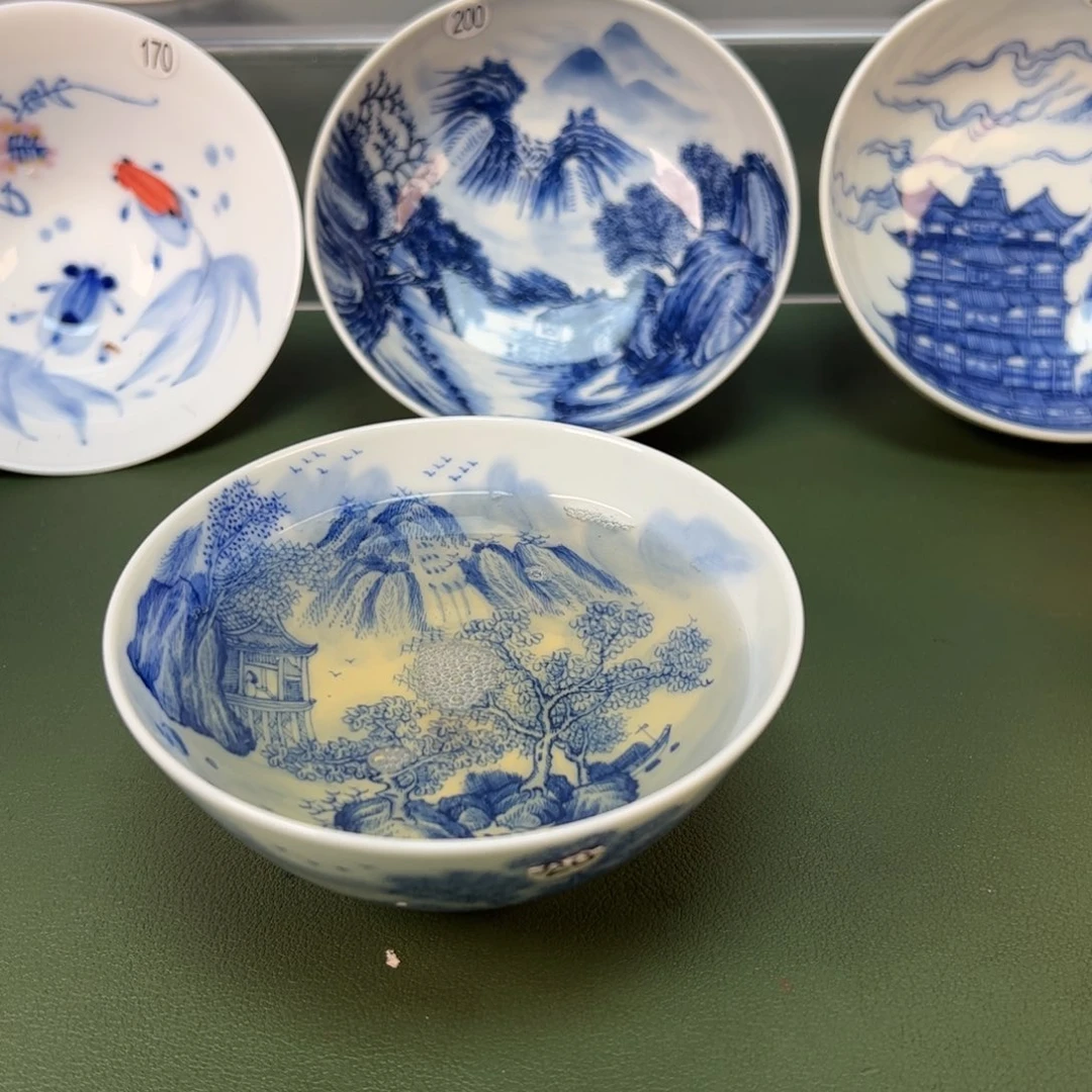 杯木木景德镇纯手绘茶具28