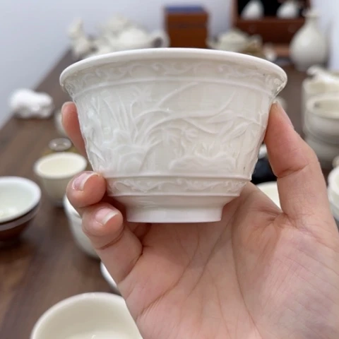 我***想微瑕梅兰竹菊不带礼盒