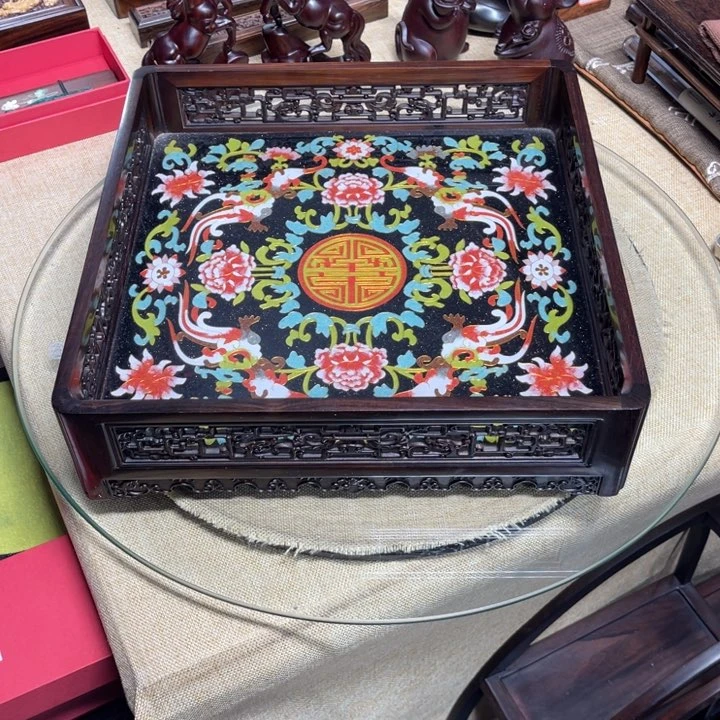 紫檀木类成套家具