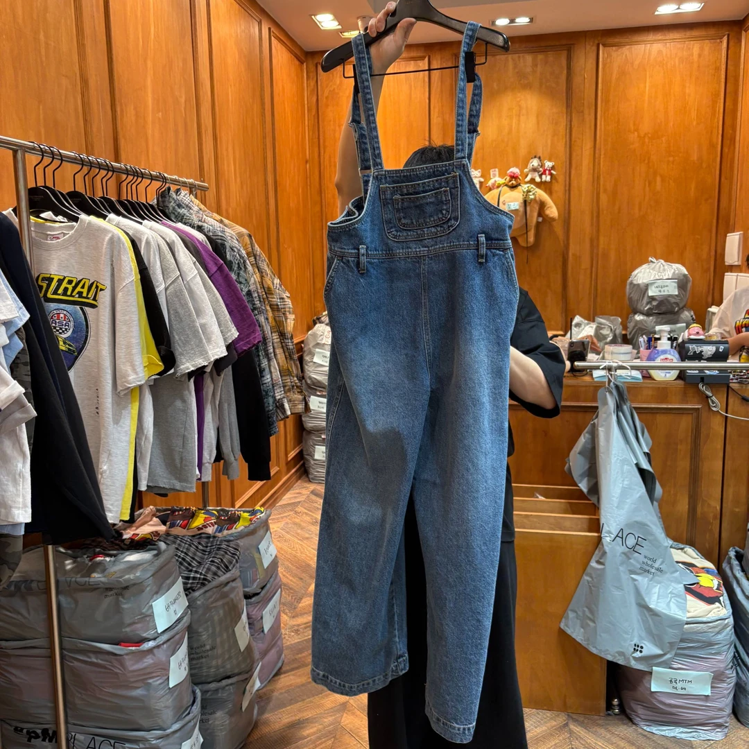 【非凡领域】韩国东大门正品/NO退/GAR/牛仔背带裤/020510