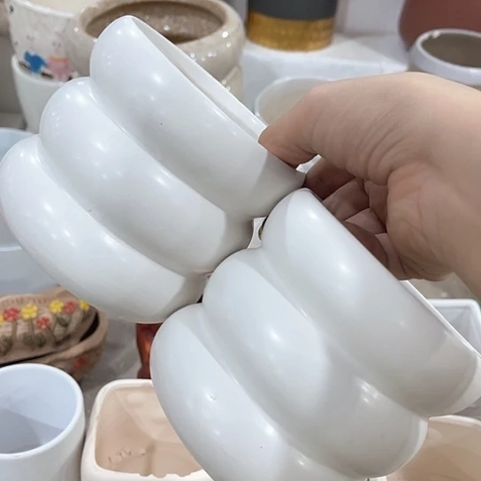 多肉绿植陶瓷花盆9.9包邮