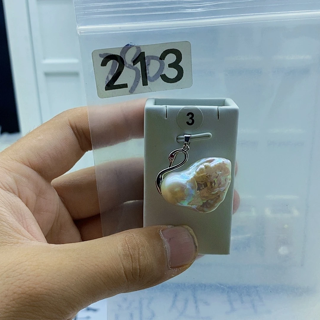 颈饰合金淡水珍珠