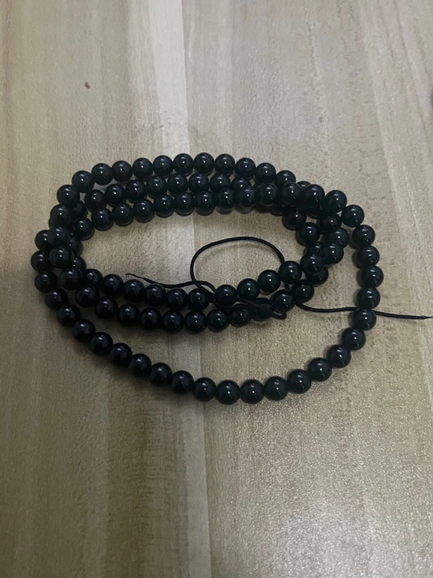 纯天然A货翡翠珠链（卡7）