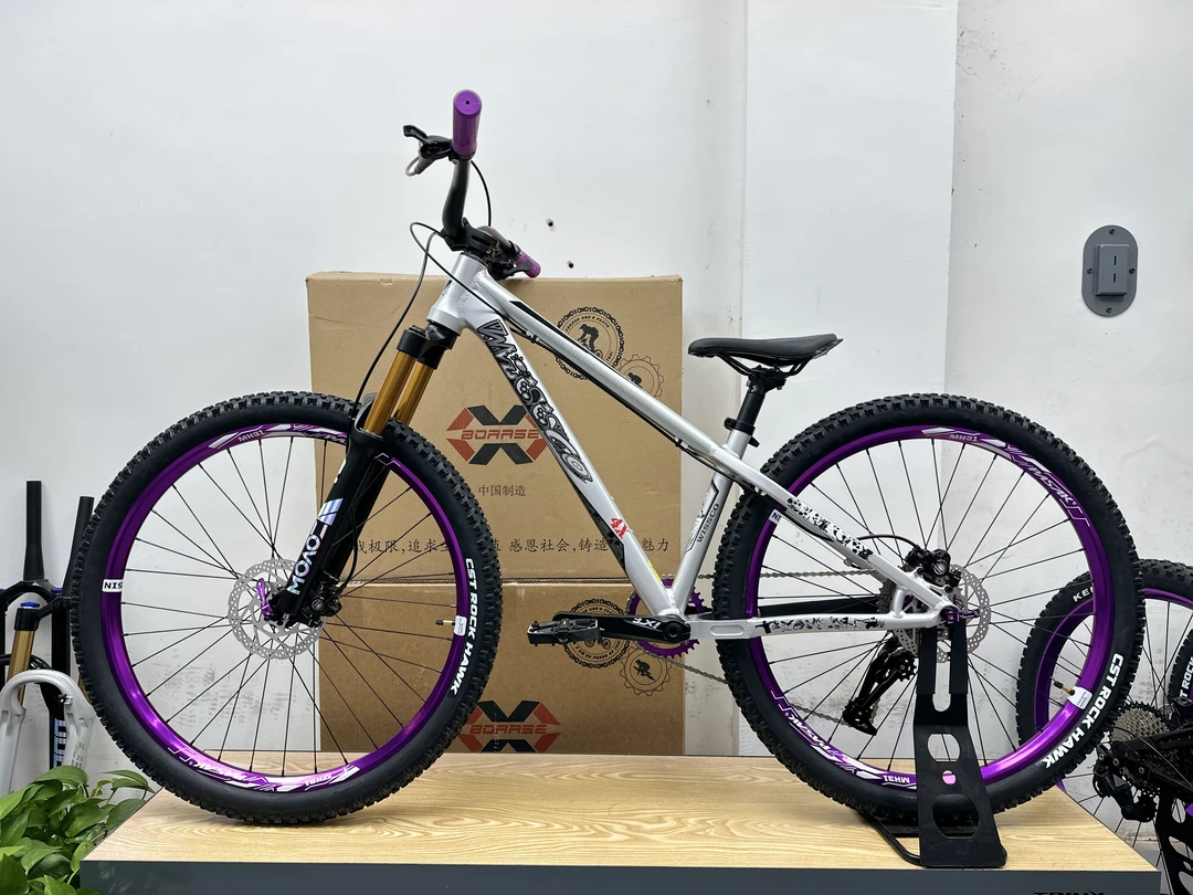 威仕高车架土坡车架26/27.5寸硬尾自行车4X飞包越野AM山地车碟刹