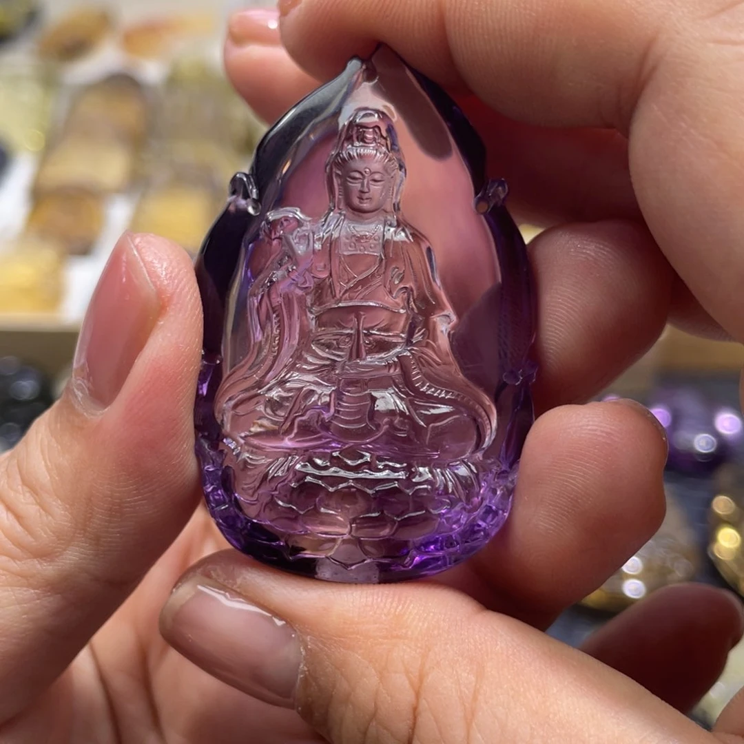 未镶嵌颈饰水晶定制