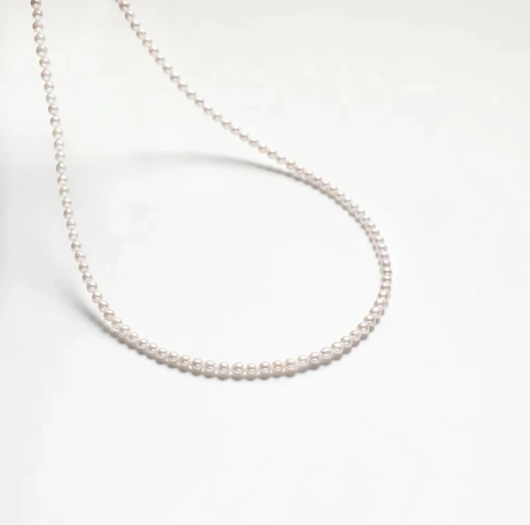 小飞专属特选彩磷级别滑皮8A小米珠气质百搭项链