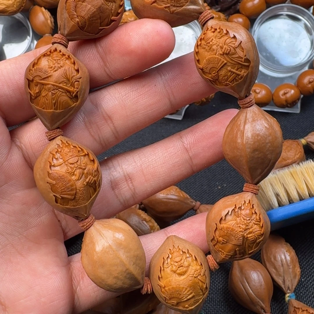 用***0橄榄核手串/手链钟馗