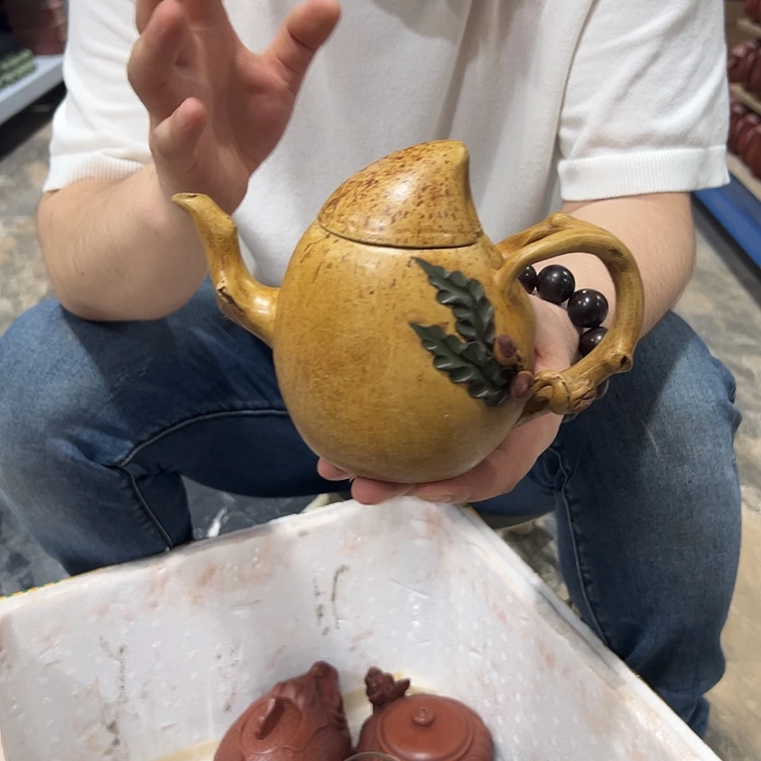 茶壶紫砂紫砂壶紫砂茶宠茶叶罐