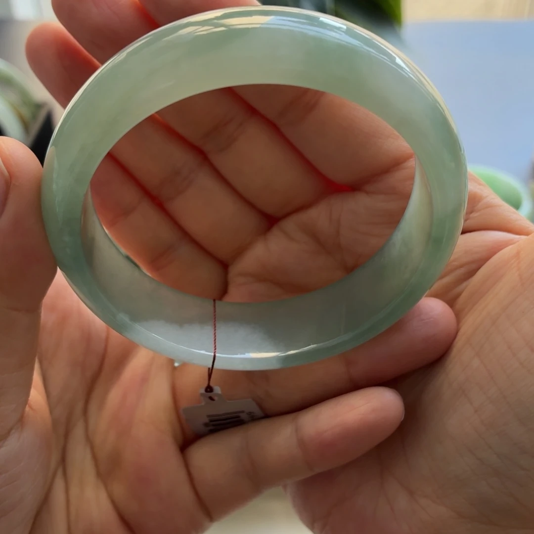 翡翠未镶嵌手镯天然